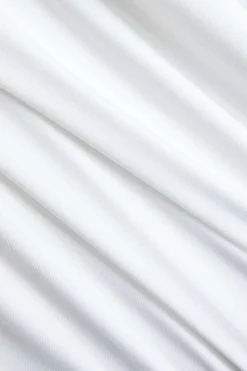 MICAS Long Sleeve Tops|Long Sleeves Tops-Asymmetrical Design Long-Sleeve Top WHITE