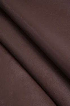 MICAS Skirts-Basic Faux Leather Pleated Mini Skirt