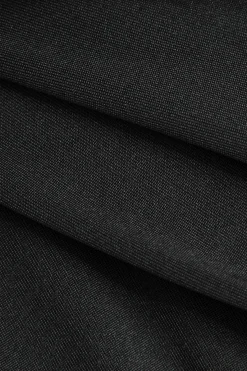 MICAS Mini Dresses-Color Block Ruched Strapless Mini Dress BLACK