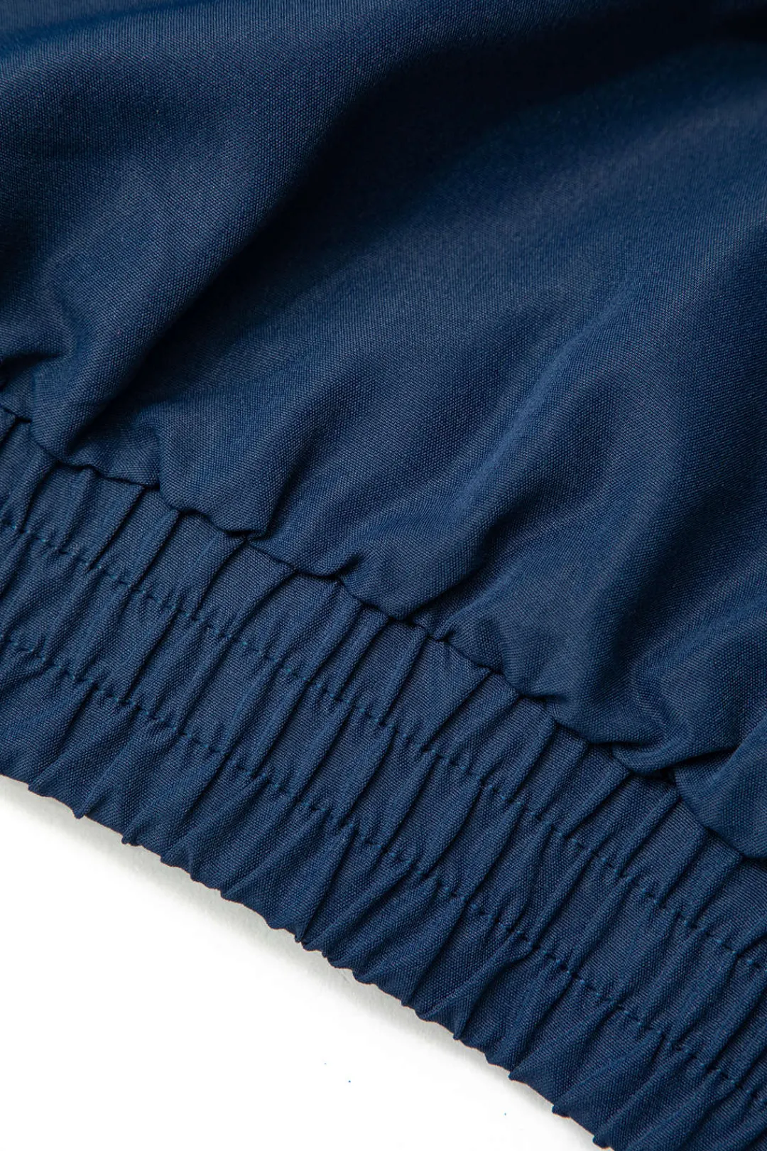 MICAS Outerwear|Outerwear-Color Block Zipper Jacket BLUE