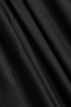 MICAS Outerwear|Blazers-Cut Out Notched Lapel Blazer BLACK