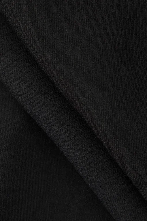 MICAS Pants-Draped Wrap Straight Leg Suit Pants BLACK