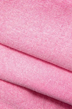 MICAS Skirts-Faded Flap Pocket Cargo Denim Mini Skirt