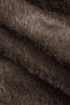 MICAS Outerwear|Knitwear-Knitted Button Long-Sleeve Cardigan COFFEE