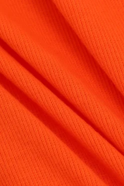 MICAS Skirts-Knot Side Slit Knit Midi Skirt