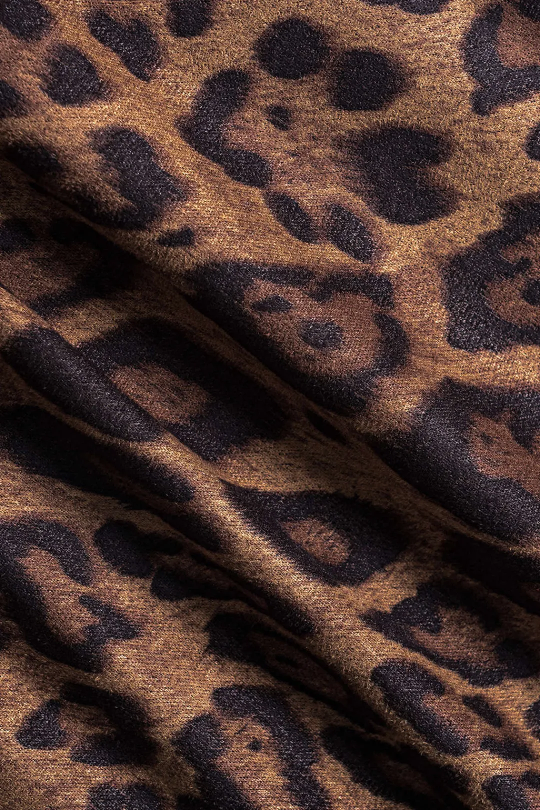 MICAS Tank Tops & Cami-Leopard Print Cami Top Contrast Color