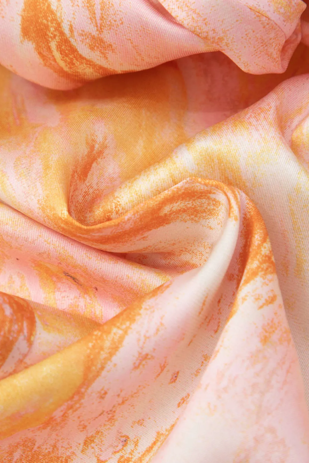 MICAS Pants-Marble Print High Waisted Full-length Straight Leg Pants