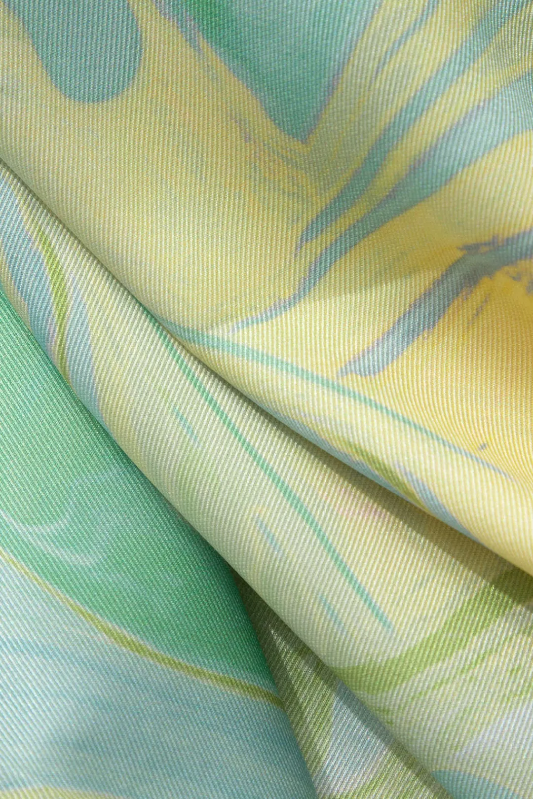 MICAS Pants-Marble Print High Waisted Full-length Straight Leg Pants