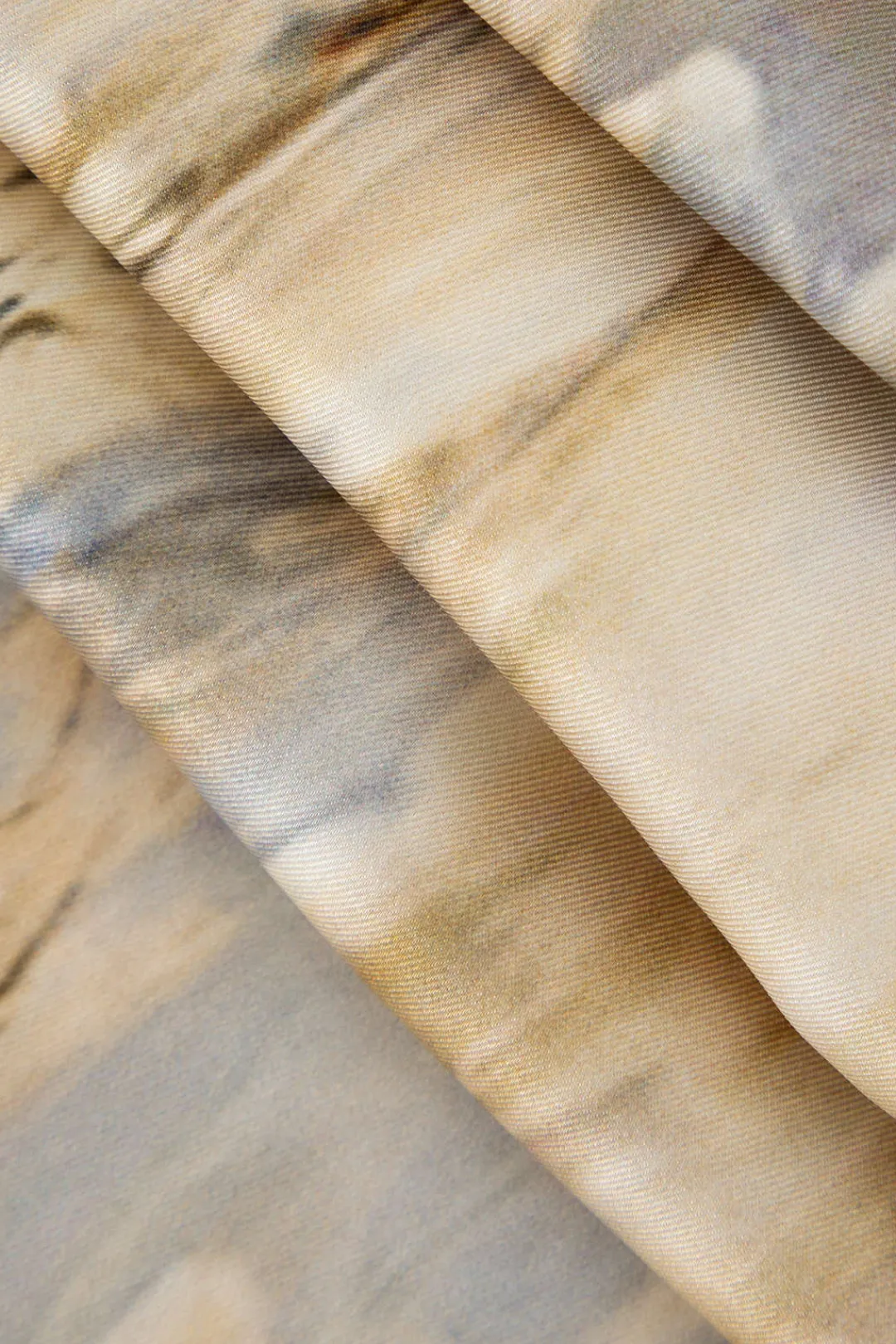 MICAS Pants-Marble Print High Waisted Full-length Straight Leg Pants