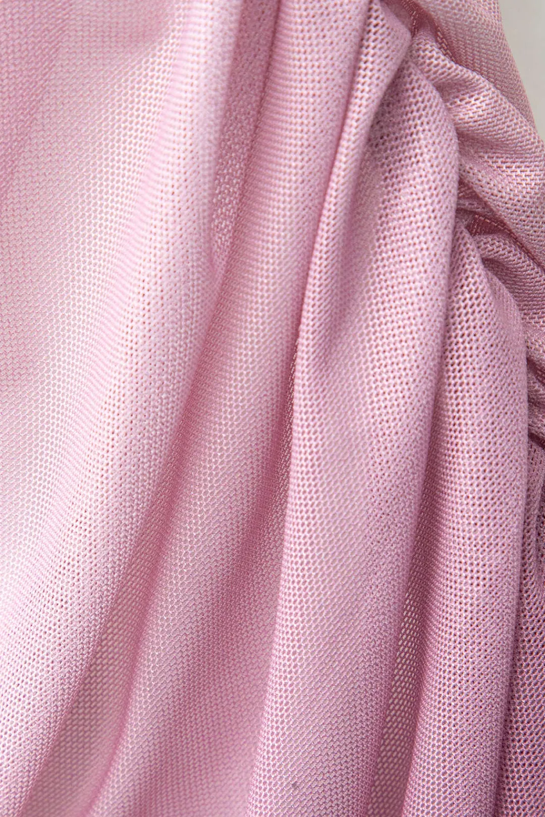 MICAS Maxi Dresses-Mesh Ruched Cami Maxi Dress