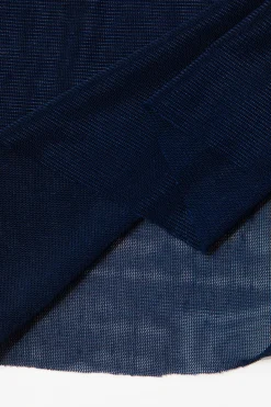 MICAS Maxi Dresses-Mesh Square Neck Sleeveless Maxi Dress ROYAL