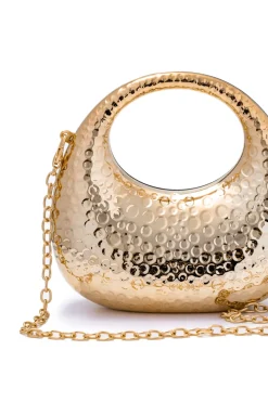 MICAS Bags|Accessories-Metal Chain Cross-Body Bag