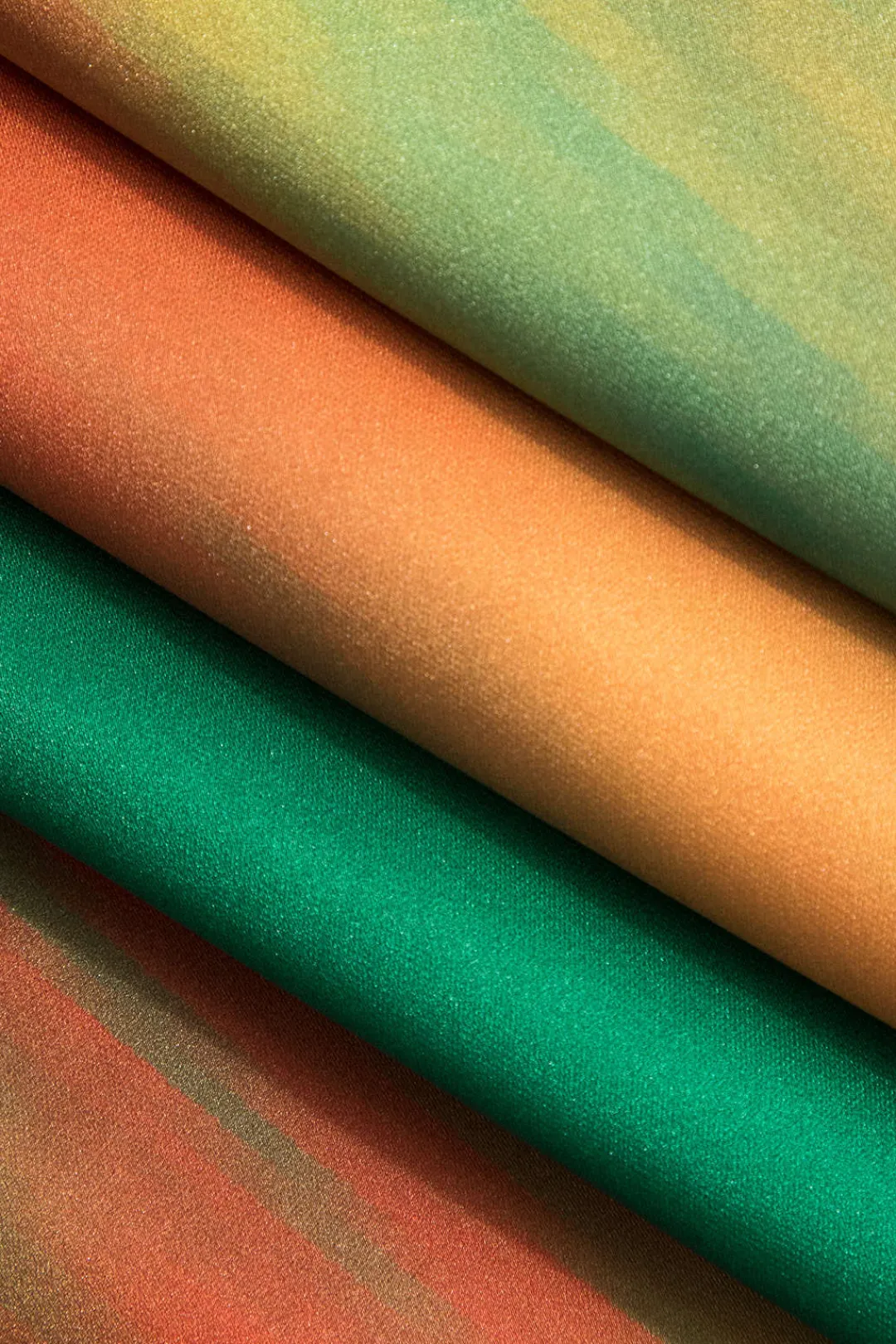 MICAS Maxi Dresses-Ombre Print Cowl Neck Asymmetrical Slip Maxi Dress MULTICOLOR