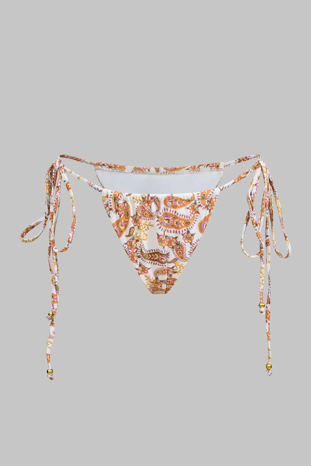 MICAS Swimwear-Paisley Print Tie-Up Bikini Set MULTICOLOR