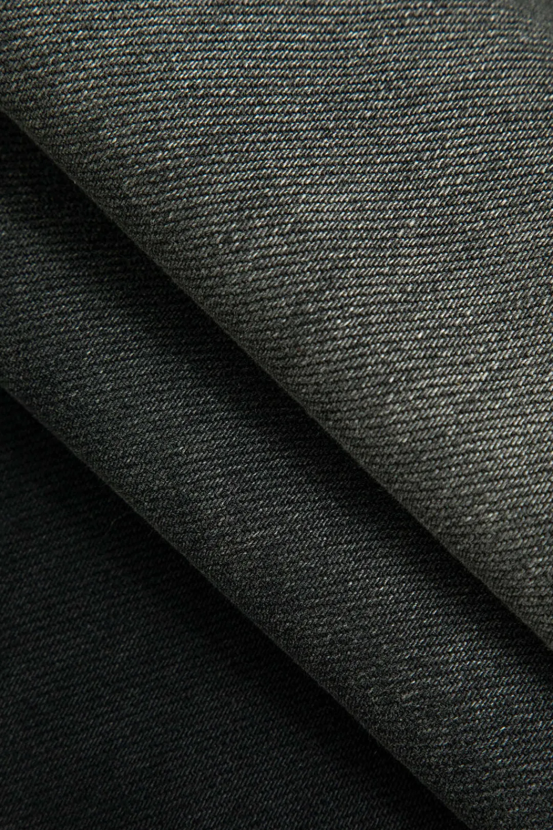 MICAS Jeans-Patchwork Color Block Wide Leg Jeans BLACK