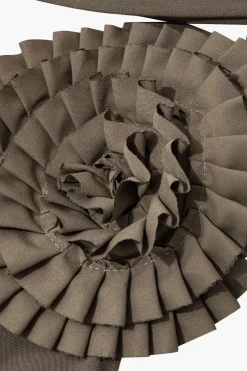 MICAS Tank Tops & Cami-Pleated Mesh Halter Tank Top