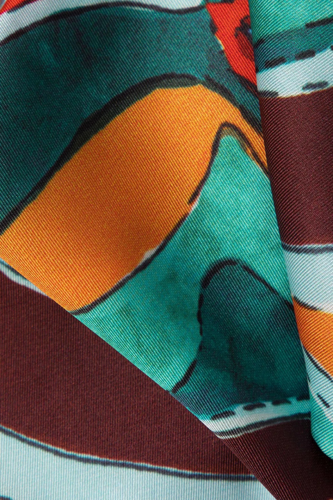 MICAS Tube Tops-Printed Strappy Scarf Top MULTICOLOR