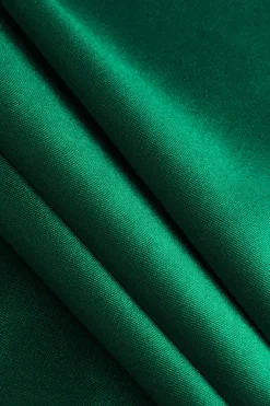 MICAS Pants-Satin Drawstring Wide Leg Pants GREEN