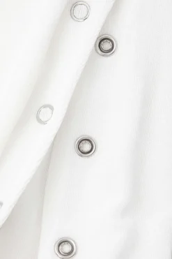 MICAS Maxi Dresses-Sleeveless Split Maxi Dress WHITE