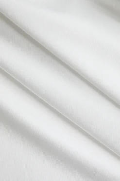 MICAS Maxi Dresses-Solid Bow Tie-Up Maxi Dress WHITE