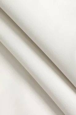 MICAS Pants-Solid Ruched Zipper Trousers BEIGE