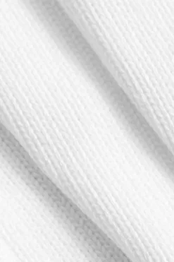 MICAS Knitwear-Solid Tie Front Knit Vest WHITE