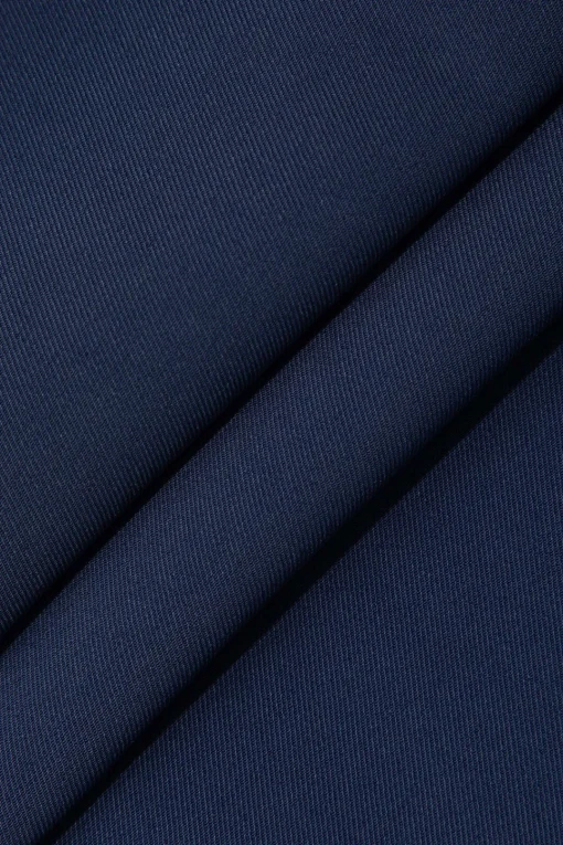 MICAS Pants-Solid Tie Front Trousers DARK BLUE