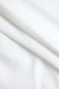 MICAS Long Sleeve Tops|Long Sleeves Tops-Solid Twist Knot Long-Sleeve Top WHITE