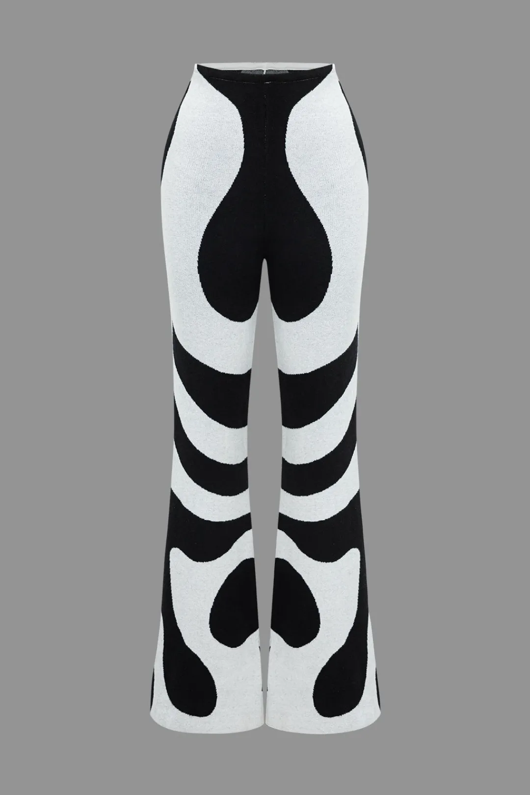 MICAS Vacation Sets|Knit Bottoms-Sweater Trousers Contrast Color