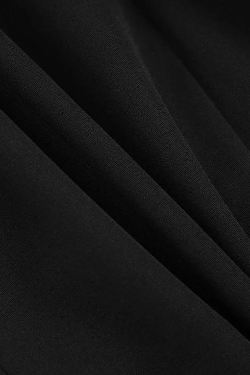 MICAS Outerwear|Blazers-Tie Up Fake Pocket Blazer BLACK