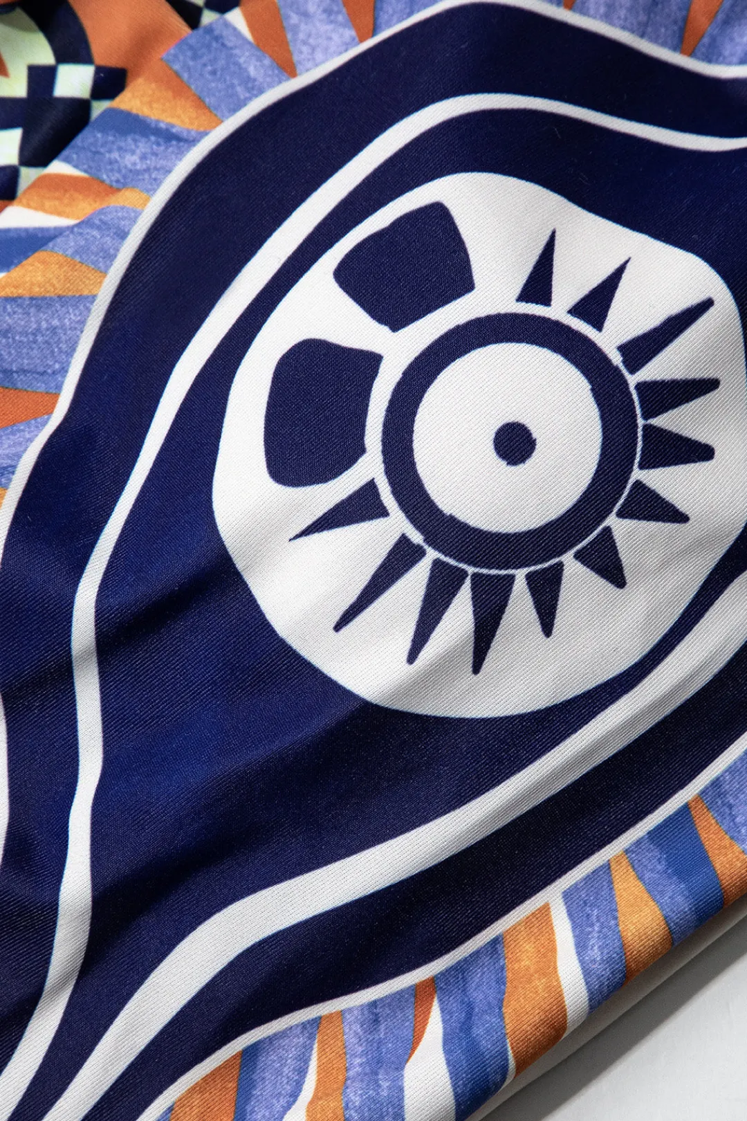 MICAS Swimwear-Tribal Print Two-Piece Swimsuit Bikini Set MULTICOLOR