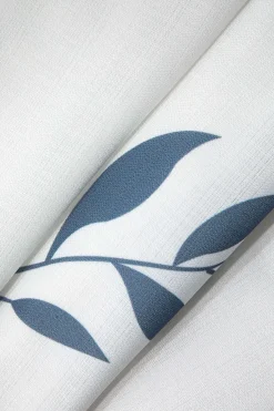 MICAS Short Sets-Tropical Print Shirt and Shorts Set WHITE