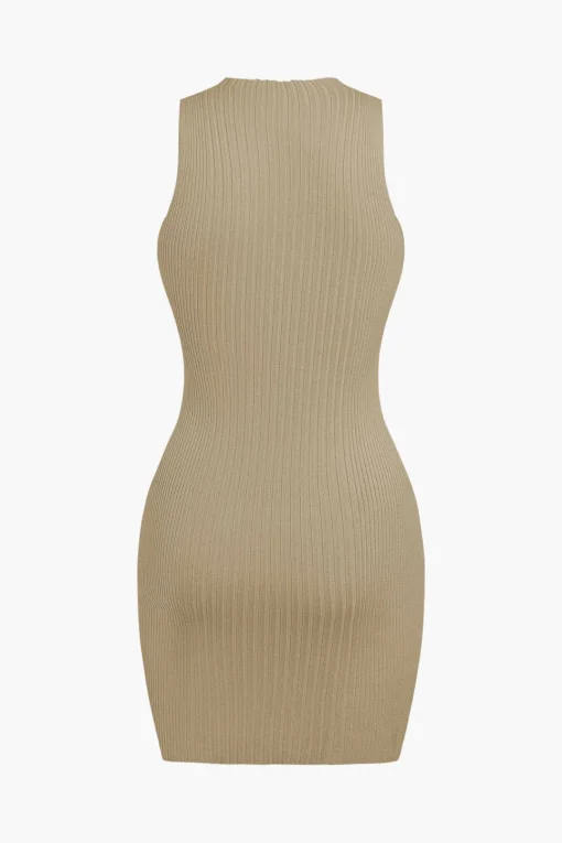 MICAS Mini Dresses-Twist Sleeveless Tank Mini Dress