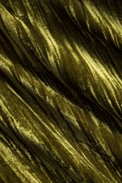 MICAS Outerwear|Outerwear-Velvet Tie-Up Pocket Long Sleeve Jacket OLIVE