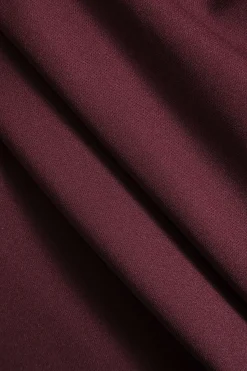 MICAS Outerwear|Outerwear-Zipper Jacket BURGUNDY